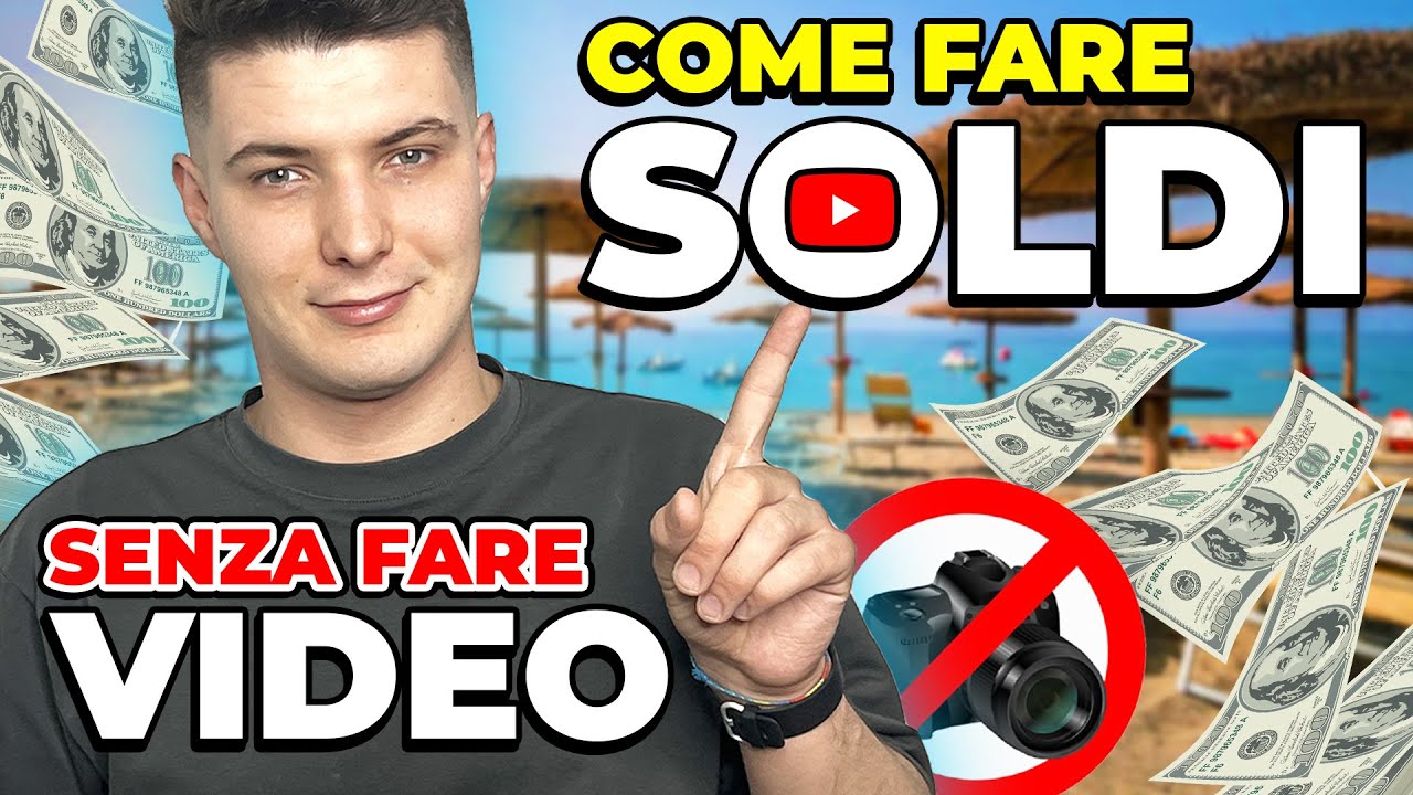Come fare Soldi su youtube Senza Fare Video - Come Guadagnare online con youtube Automation
