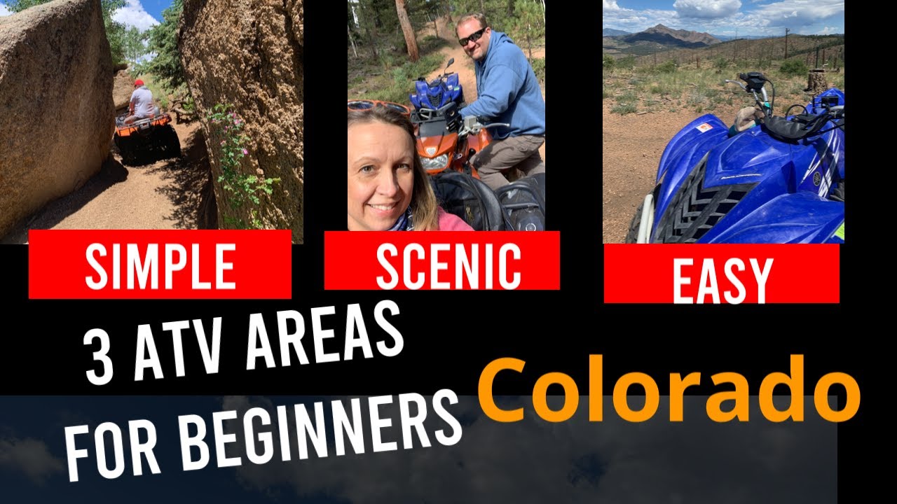 Simple Scenic ATV Trails COLORADO SPRINGS / 3 Favorites for Beginners #colorado #offroad #sxs  #OHV