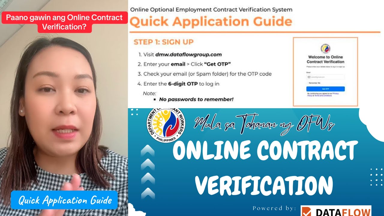 Quick Application Guide: Online Contract Verification | MWO Dubai
