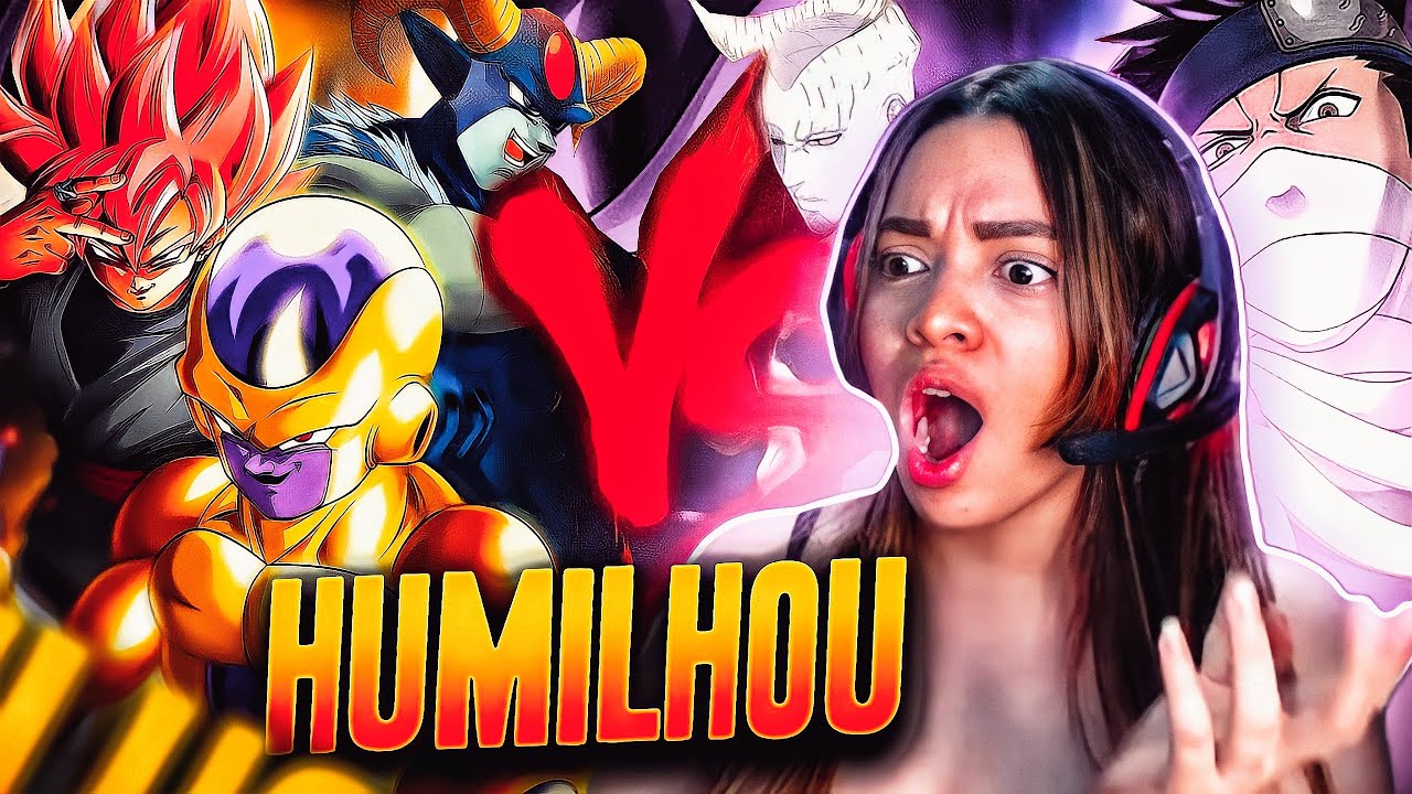 Vilões de Naruto VS Vilões de Dragon Ball  | Combate de Rimas (Prod. Tander)| [REACT]