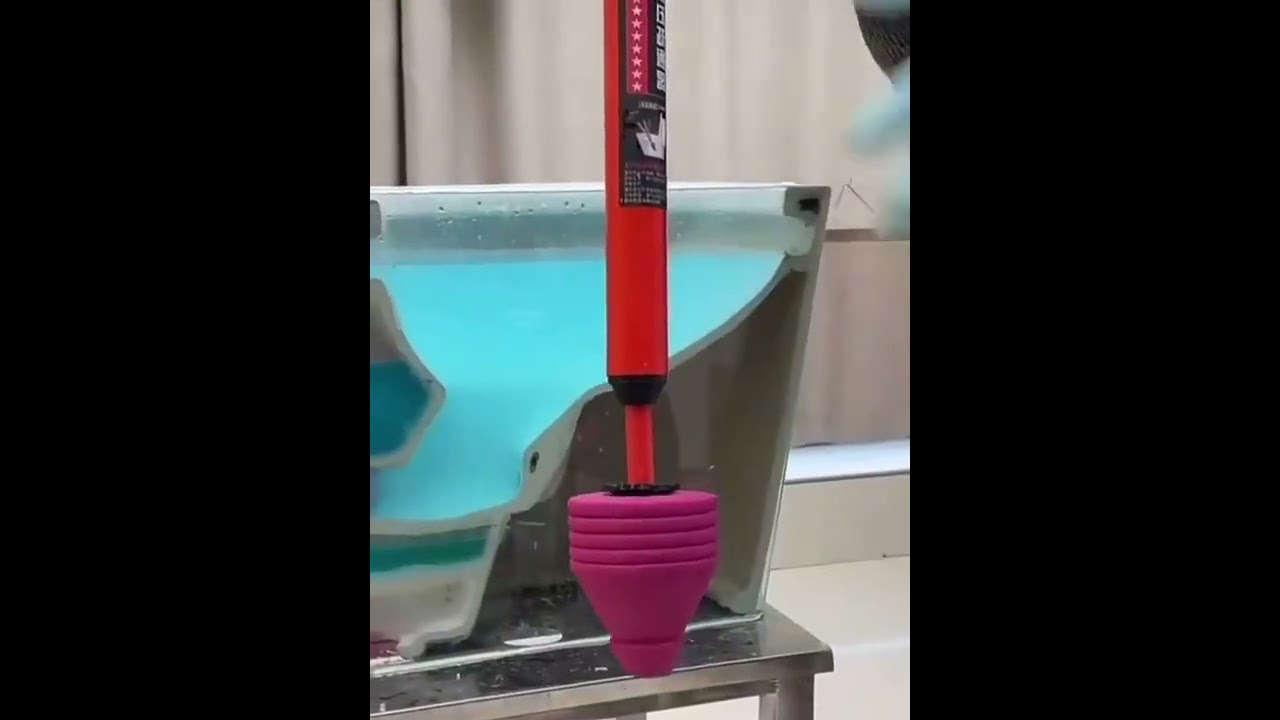 馬桶疏通器通馬桶神器通坐便廁所管道堵塞下水道馬桶吸工具一炮通家用下水管道疏通器         