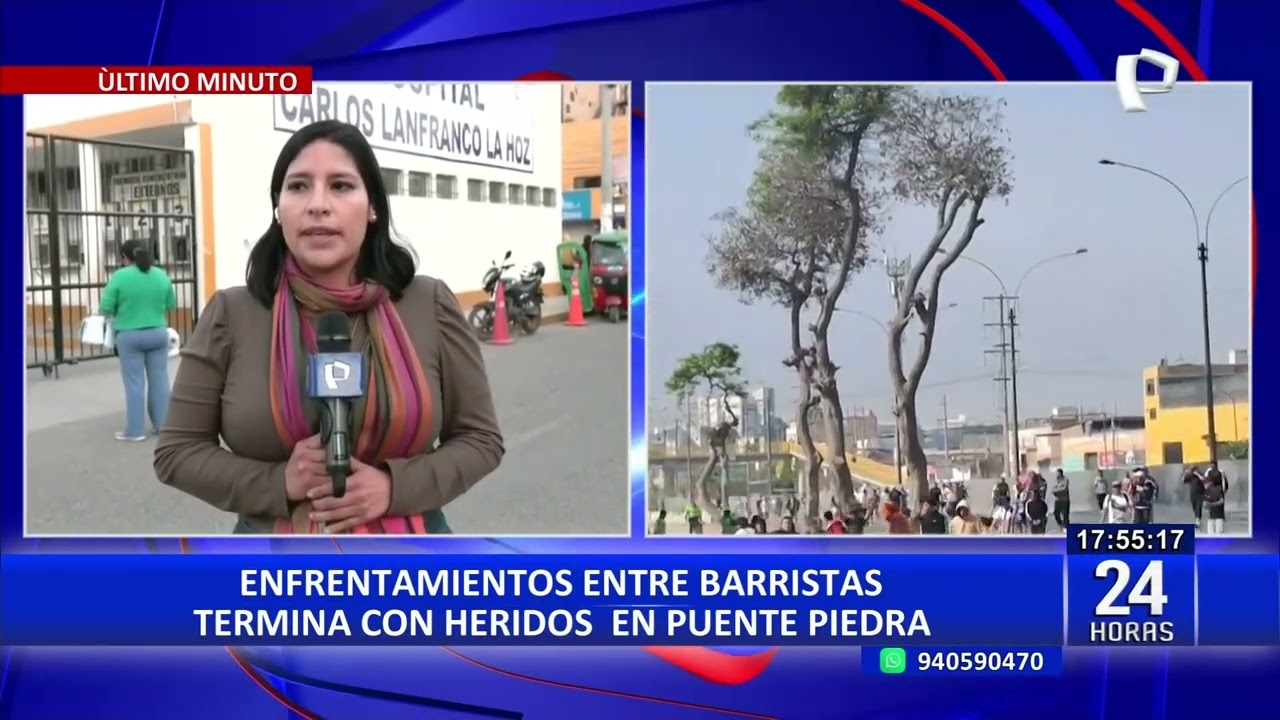 Puente Piedra: enfrentamiento entre barristas deja cuatro heridos