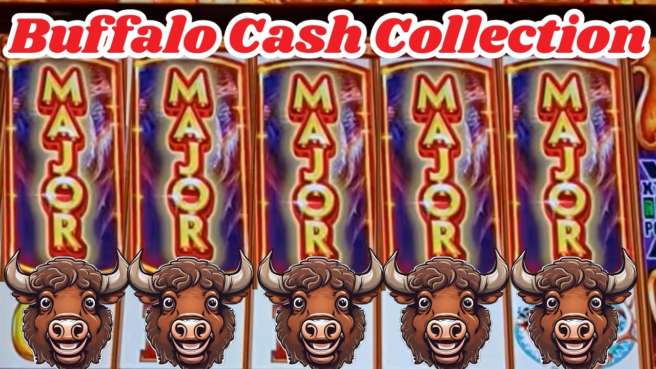 Крупный джекпот в лотерее Buffalo Gold Cash Collection