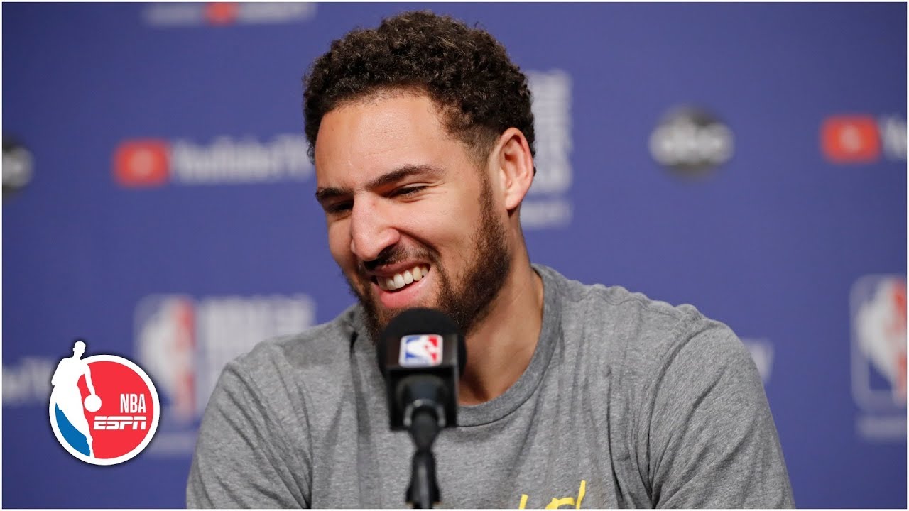 I don't like Drake as a Raptors fan - Klay Thompson | 2019 NBA Finals