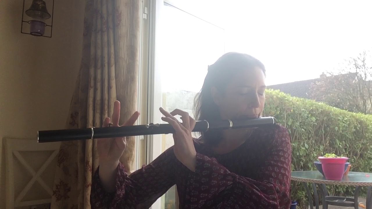 The Itchy Cow (Reel composed by Hammy Hamilton, played by Jessie Cawley, Irish flute)