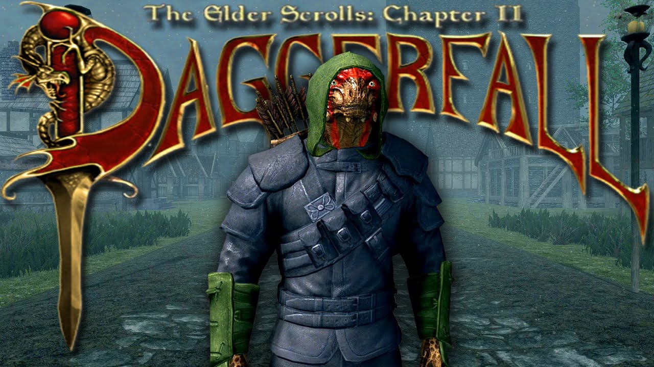 Skyrim but it's Daggerfall!
