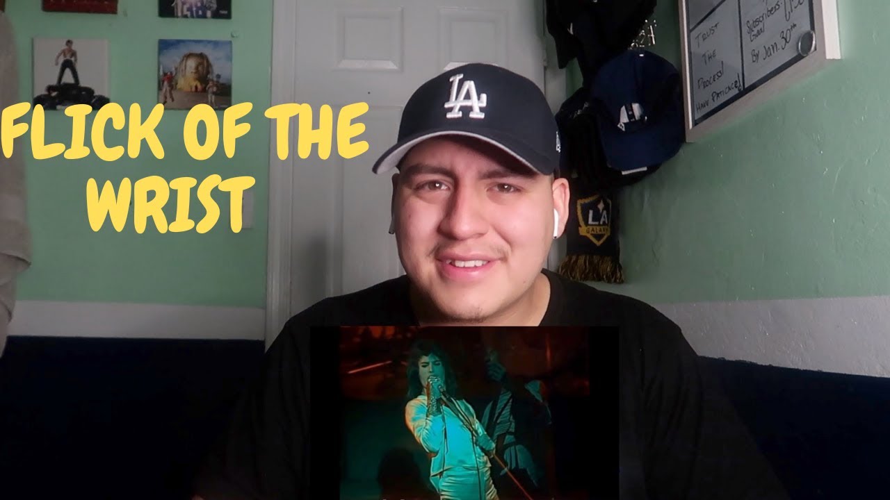 MY FIRST TIME HEARING QUEEN - FLICK OF THE WRIST LIVE | REACTION