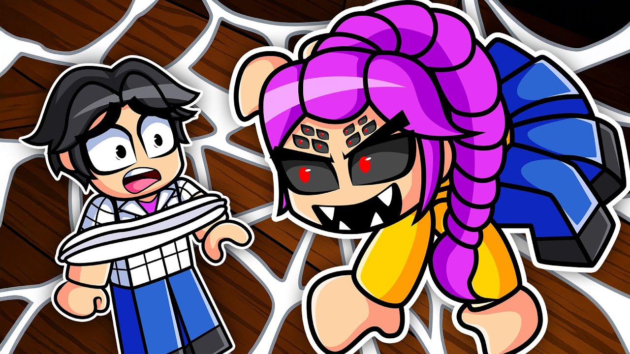Sobreviviendo a la ARAÑA MALVADA RUMI en Roblox!😱🕷️