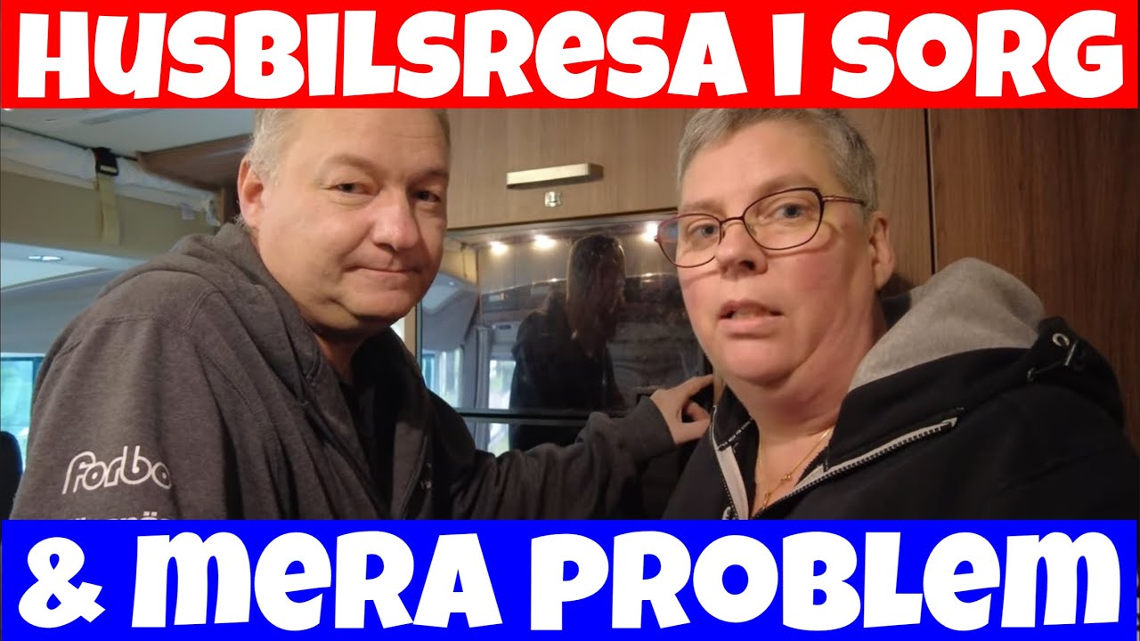 Husbilsresa i sorg till västkusten och problem med bilen #husbilsliv #kommaframöl #husbilsresor