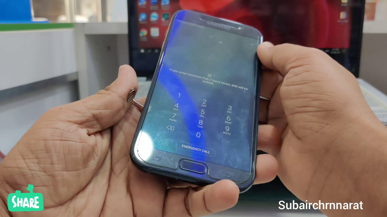 Samsung A7 2017 frp unlock 2020