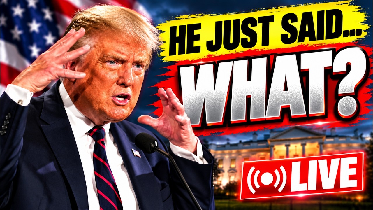 Donald Trump LIVE: Unveiling a Stunning White House Announcement! Latest US Political News Update