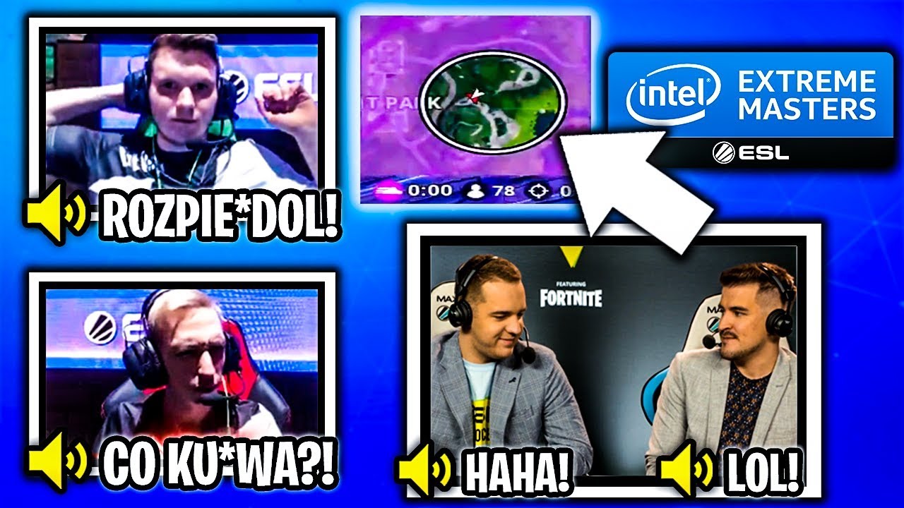 PRO GRACZE *W SZOKU* CO TAM SIĘ DZIAŁO! FORTNITE ESL KATOWICE 2019 ( SHOTY FORTNITE )