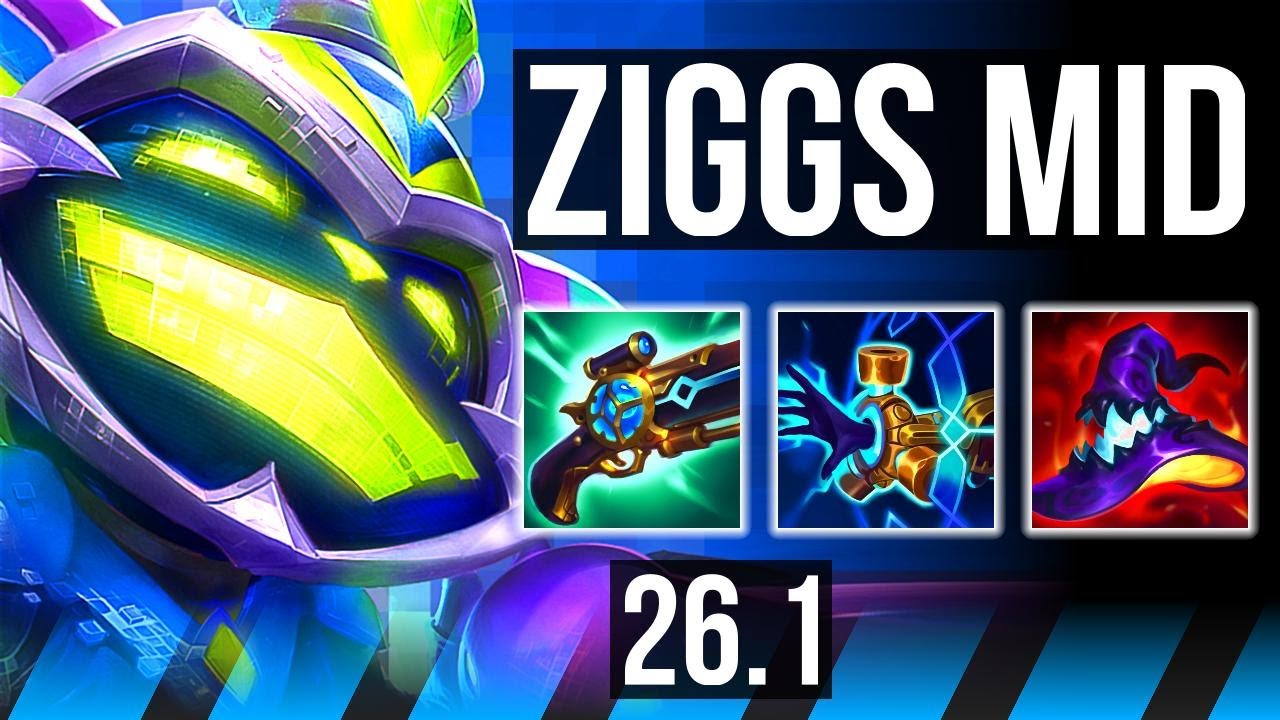 ZIGGS vs YASUO (MID) | 50K damage, Good KDA: 14/2/10 | NA Master | 26.1