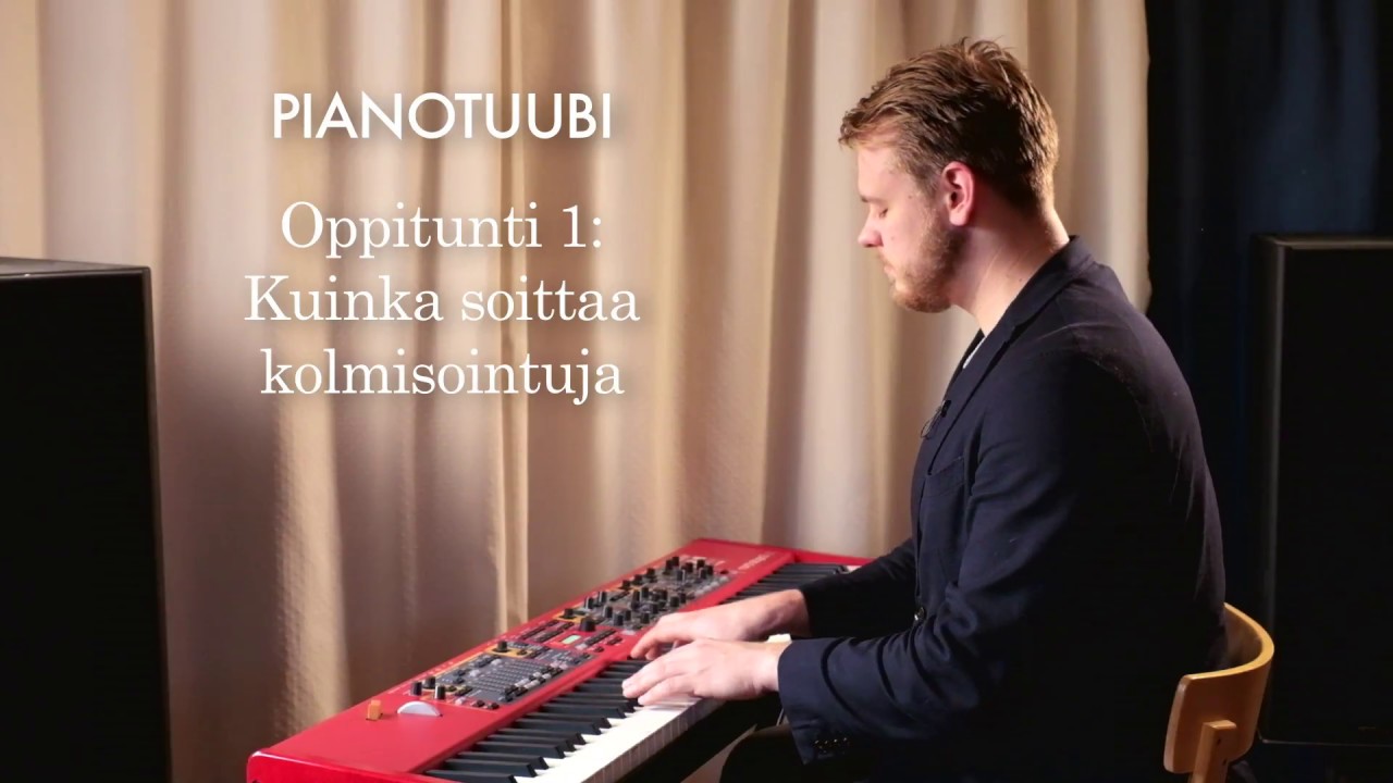 Pianotuubi - Komppauksen alkeet 1: Kuinka soittaa kolmisointuja