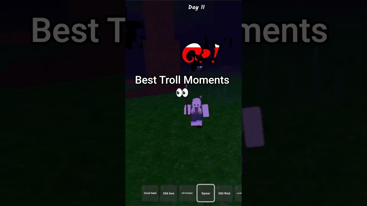 Мой друг сказал, что я бесполезен😞 #99nightintheforest #roblox