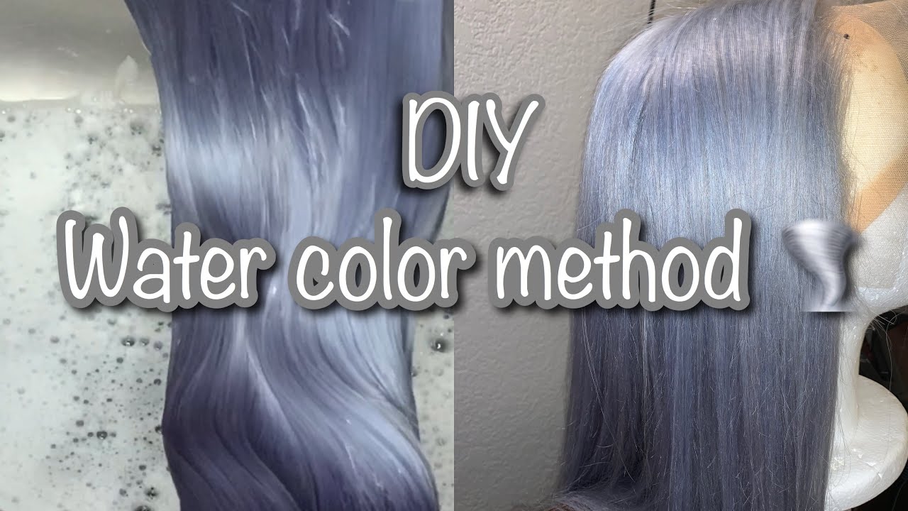 DIY | Watercolor Method 🌪 (platinum) Ft.Baisi Hair
