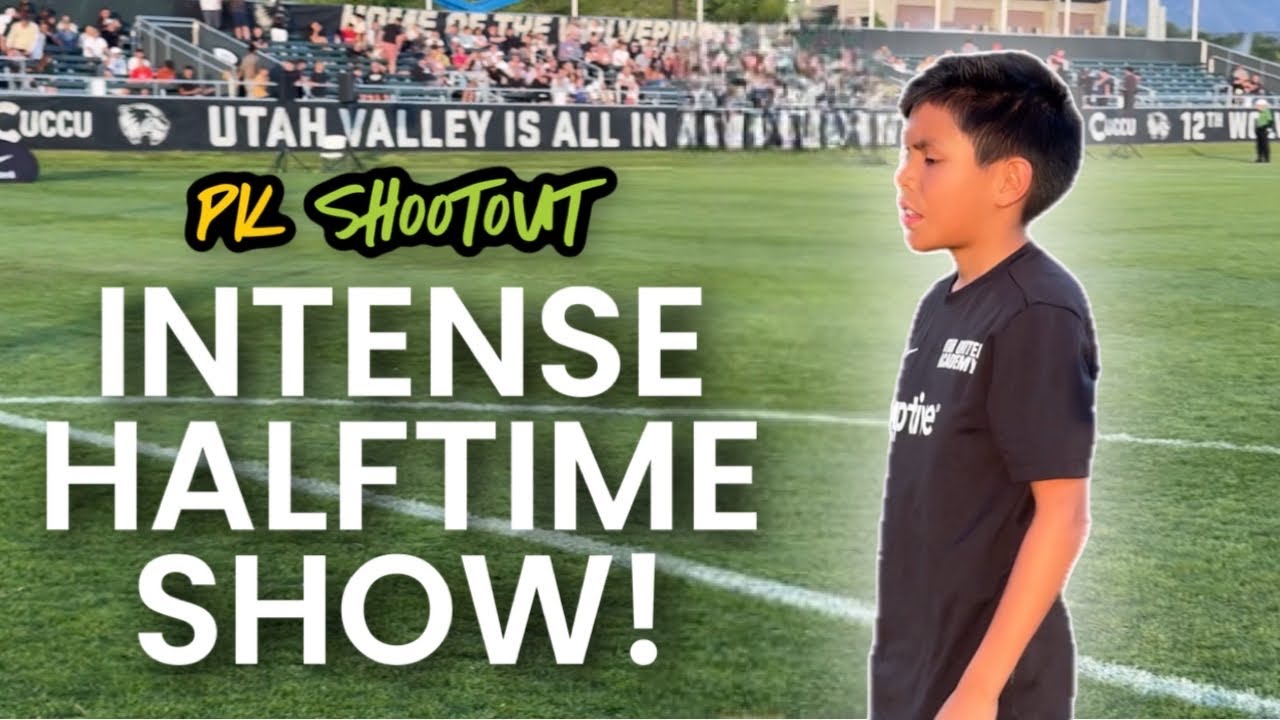 INSANE PK SHOOTOUT at Halftime! 🔥| UTAH UNITED U13 vs U12 Academy Clash