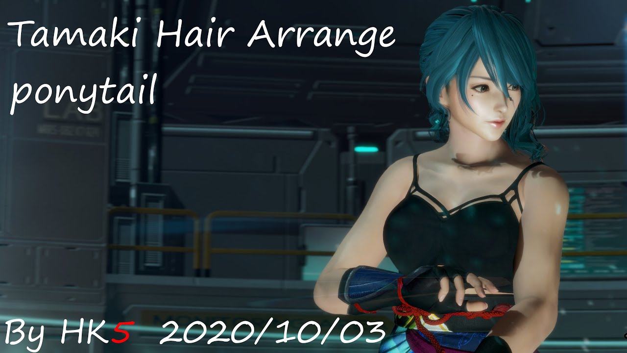Steam DOA6 たまき ポニテ動画 4K 60fps