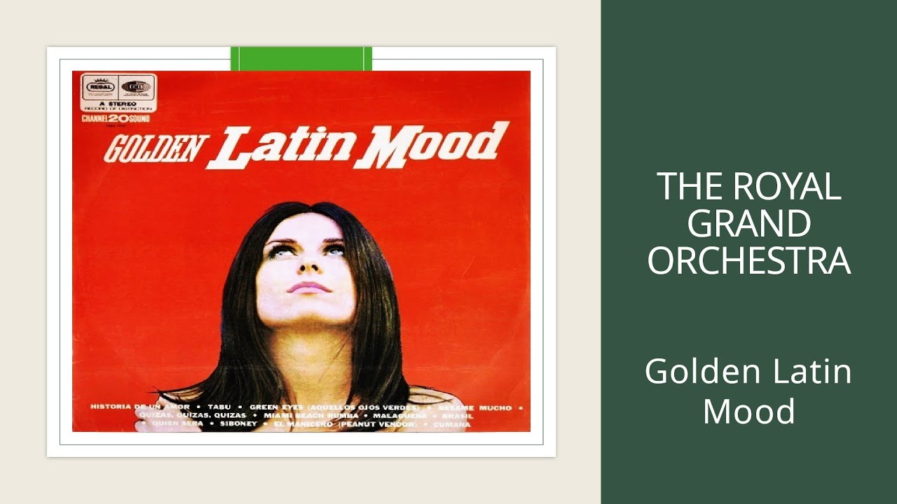 The Royal Grand Orchestra - Golden Latin Mood - LP