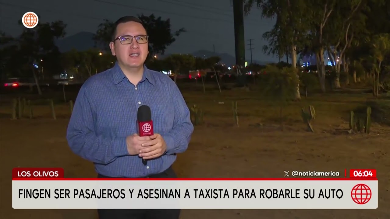 Taxista es asesinado tras recoger falsos pasajeros en Los Olivos