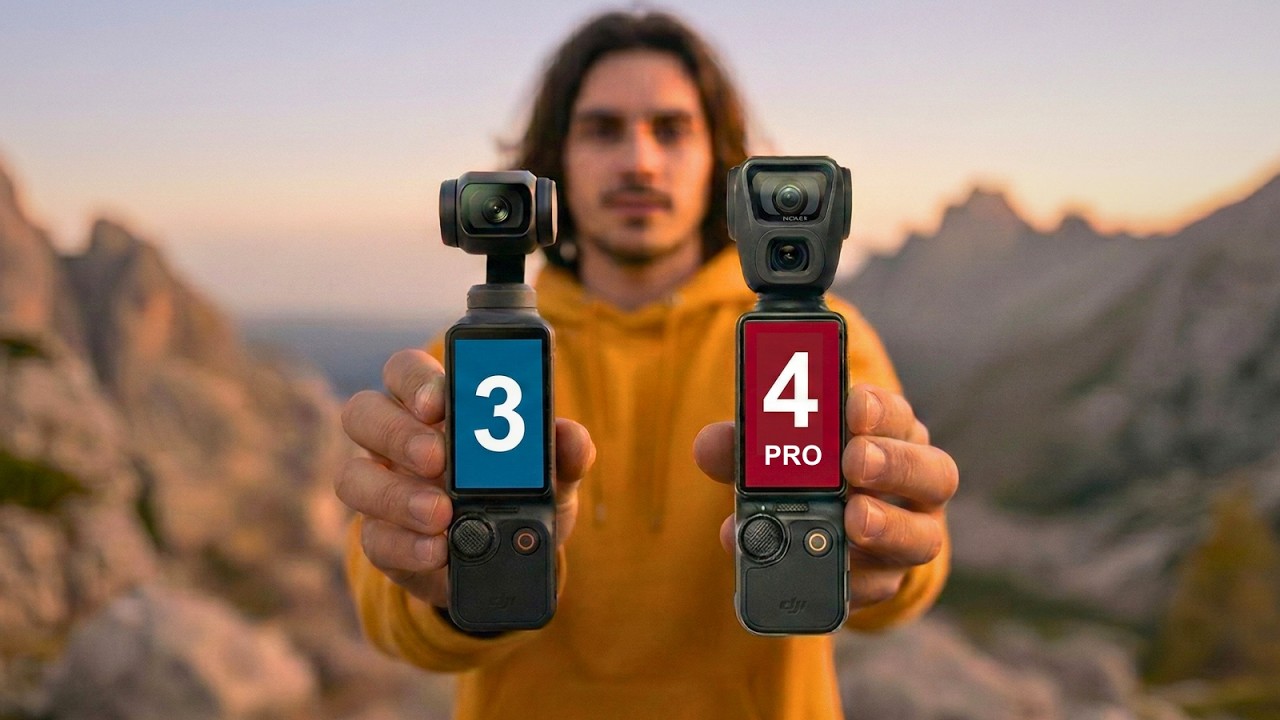 DJI Pocket 4 против Pocket 3 (чего ожидать)
