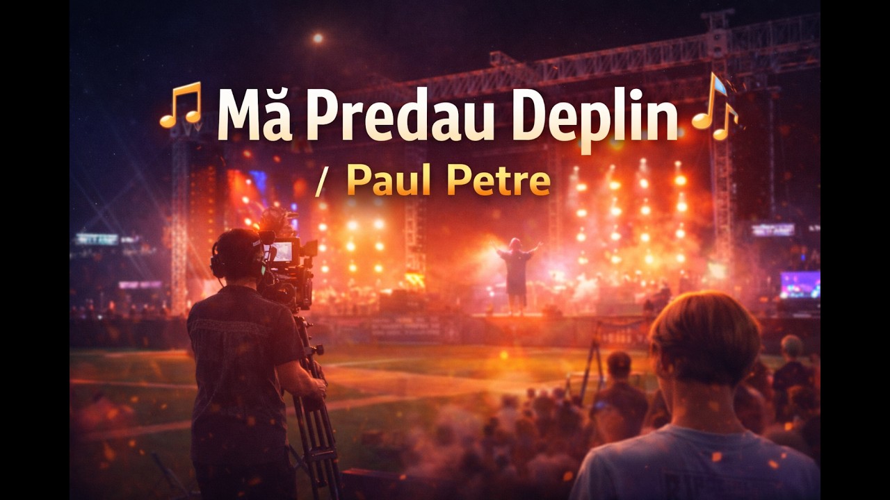 Mă Predau Deplin | Cântare Creștină | Concert Worship | Paul Petre