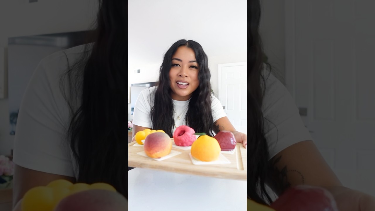 пробуем вирусные пирожные с фруктовым муссом!!! 🥭