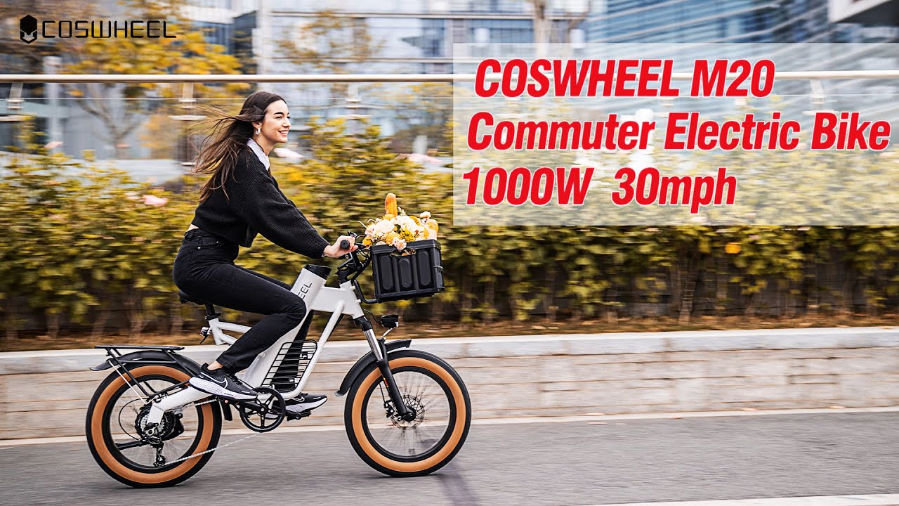 COSWHEEL M20 1000W Commuter Electric Bike