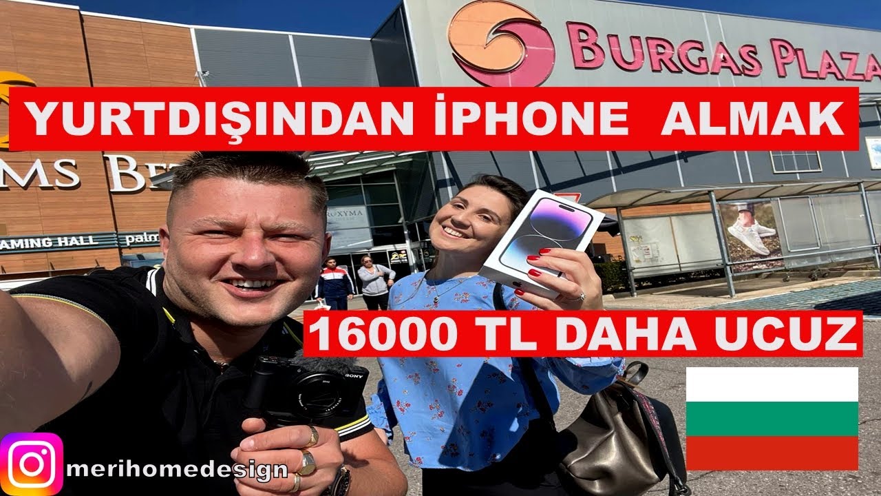 YURTDIŞINDAN UCUZ İPHONE 14 PRO  ALMAK  ! BULGARİSTAN