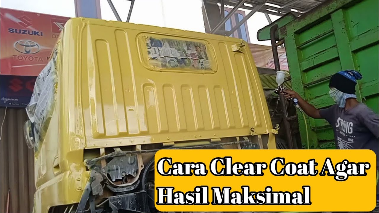 tutorial clear coat