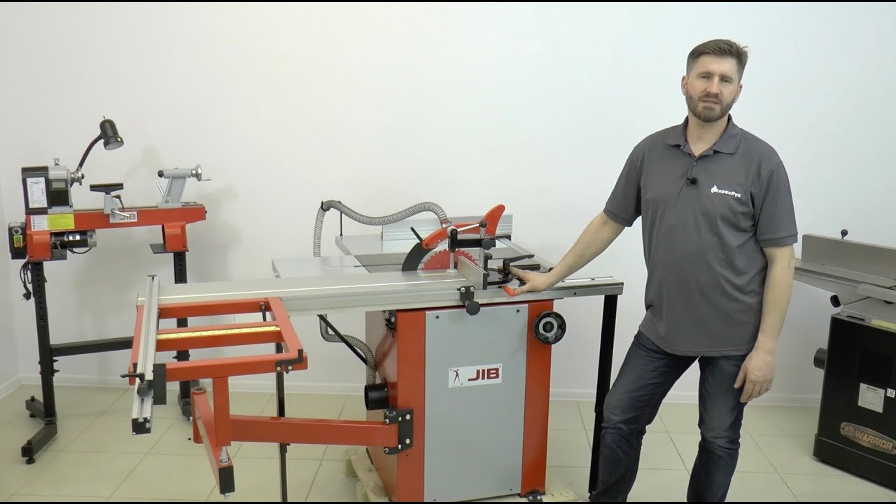 Круглопильный станок с подвижной кареткой JIB MJ10-1300