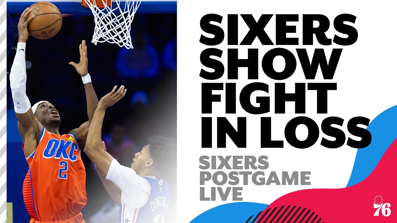 Shorthanded Sixers show fight in loss to West's best | Sixers Postgame Live