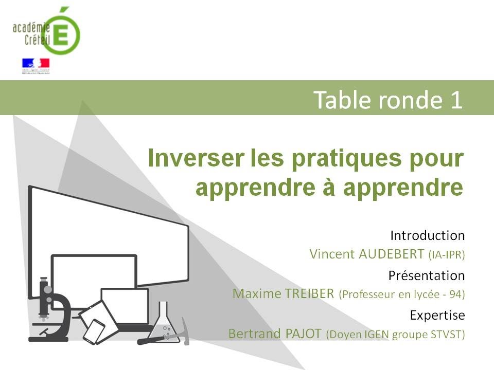 Pédagogie inversée en SVT