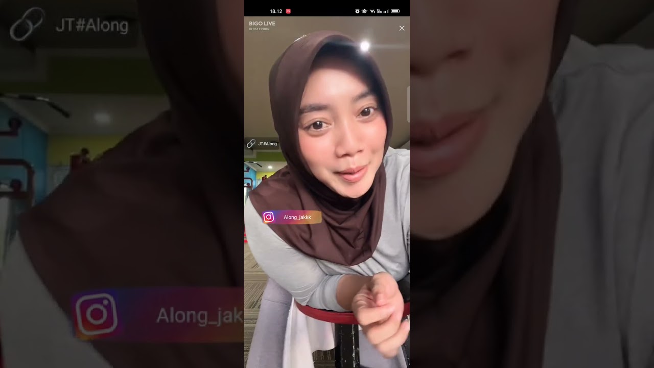 BIGO LIVE HOT JILBAB GYM SENDIRIAN