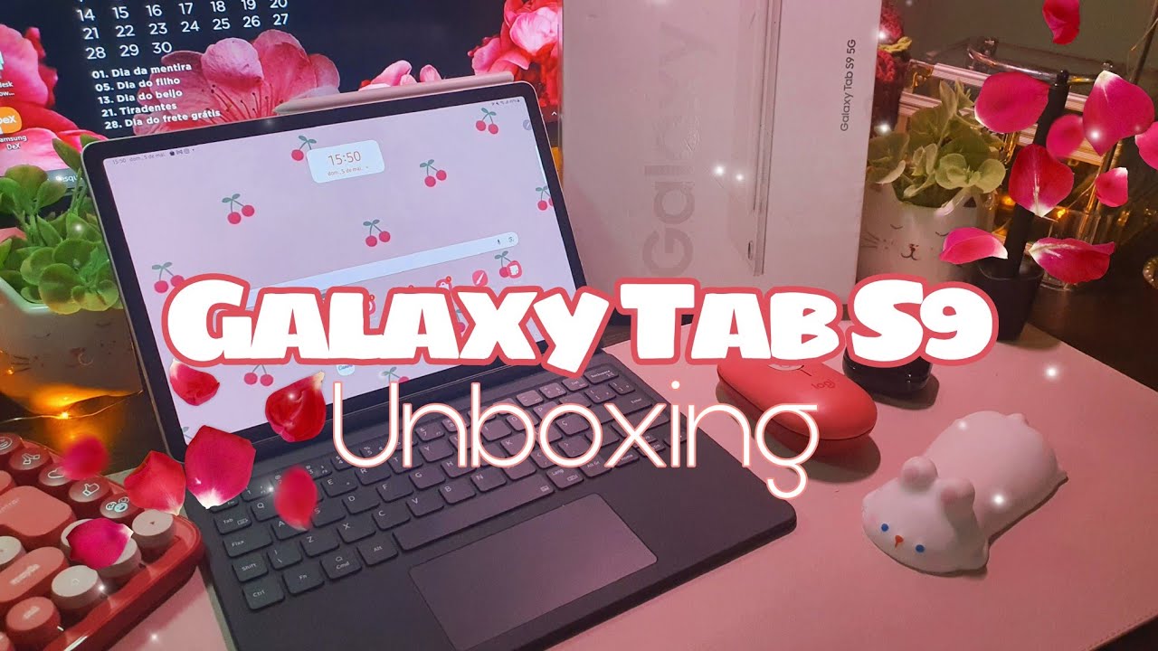 Unboxing | Galaxy Tab S9 vale a pena? ♡