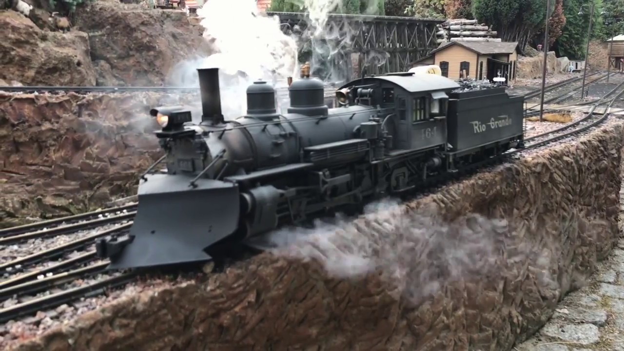 K27 auf kleiner Fahrt - LGB US Gartenbahn Jens Handro