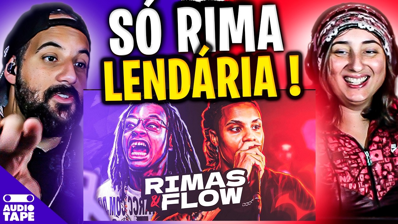 100% de RIMAS LENDÁRIAS! 👑 - AUDIO TAPE REACT