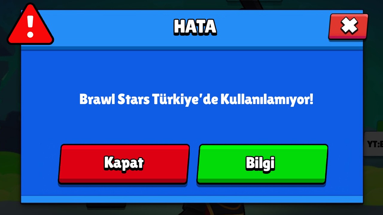 Brawl Stars Türkiyede Yasaklansaydı! 😱 (VİRÜS GİRDİ)