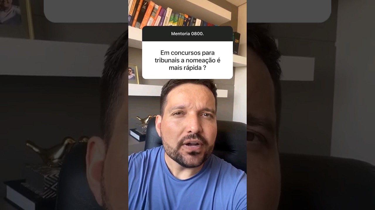 CONCURSOS DE TRIBUNAIS NOMEIAM MAIS R&Aacute;PIDO? #concursopublico #revisaopge
