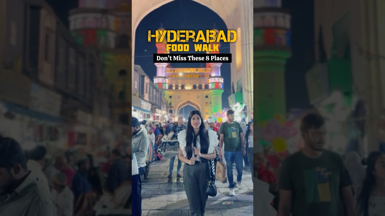 Don&rsquo;t Miss These 8 Iconic Restaurants In & Around Charminar #hyderabad | #shorts #telangana #travel