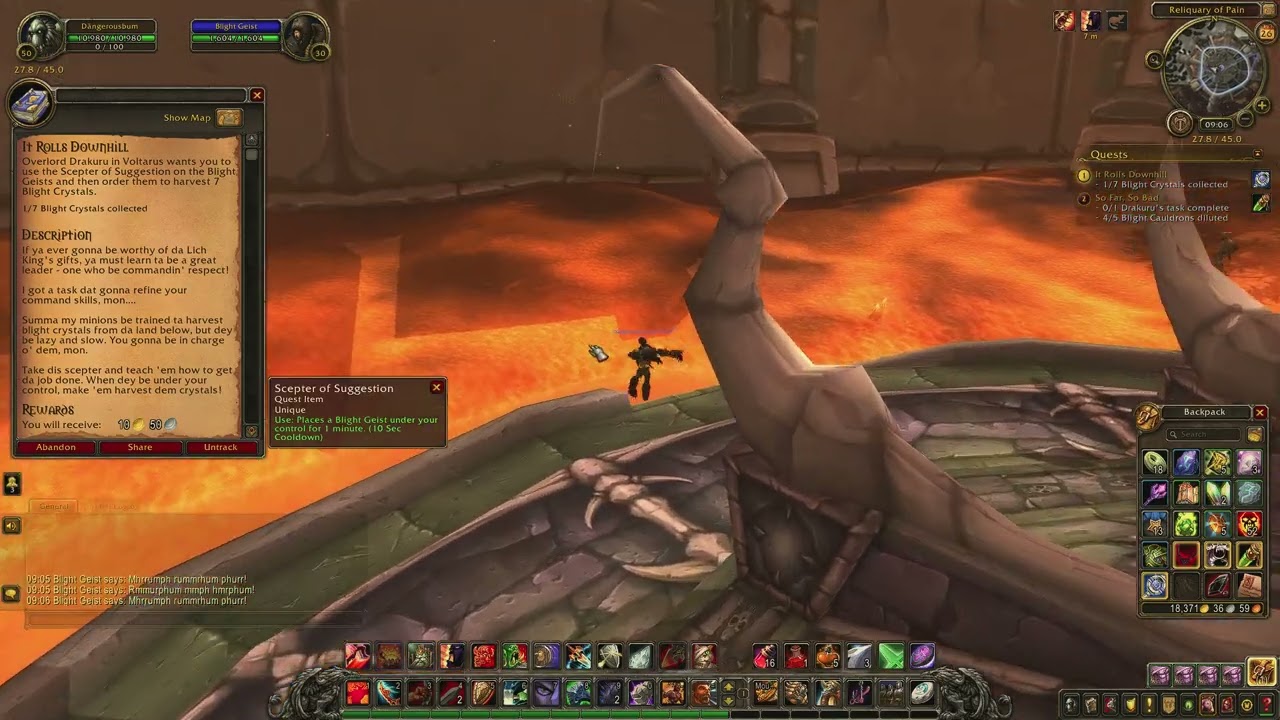 World of Warcraft: So Far, So Bad - Quest ID 12669 (Gameplay/Walkthrough)