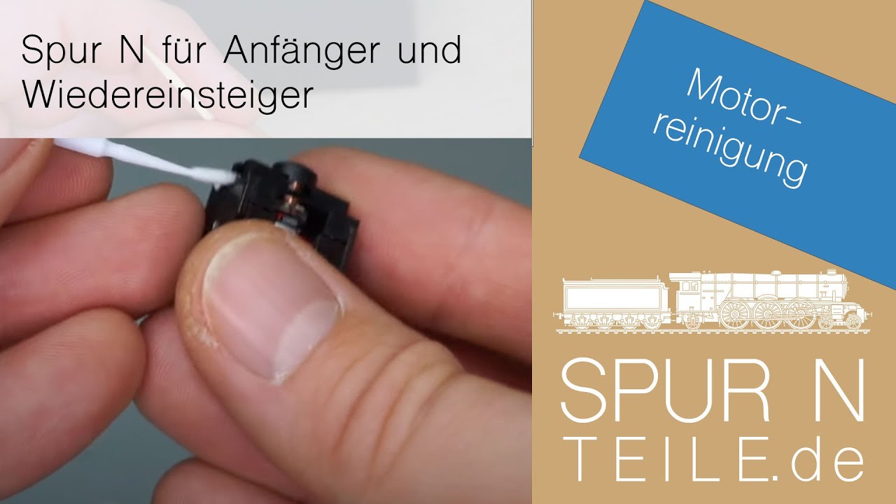 Spur N für Anfänger (ja wirklich) - Motorreinigung
