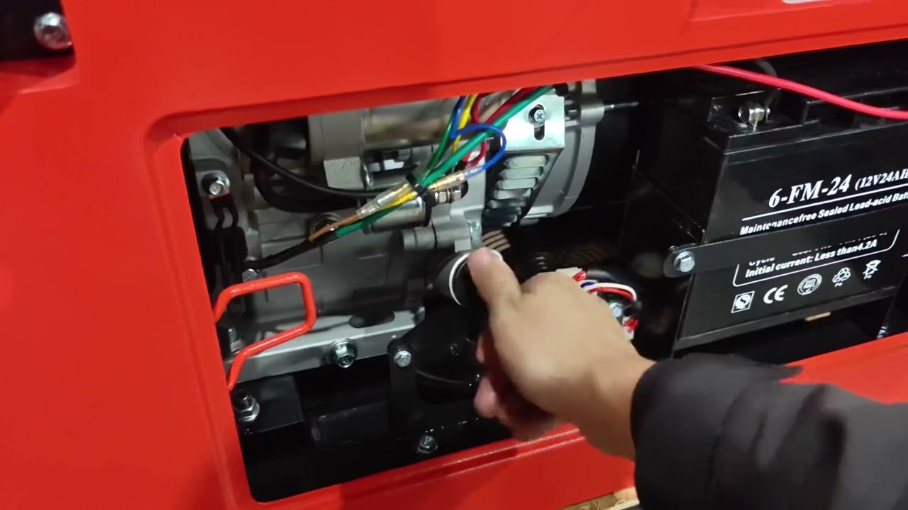 Gasoline dual-fuel silent generator, supports LPG CNG