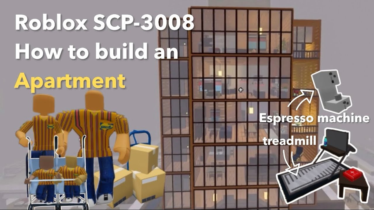 Как построить квартиру | Идея дома Roblox SCP-3008