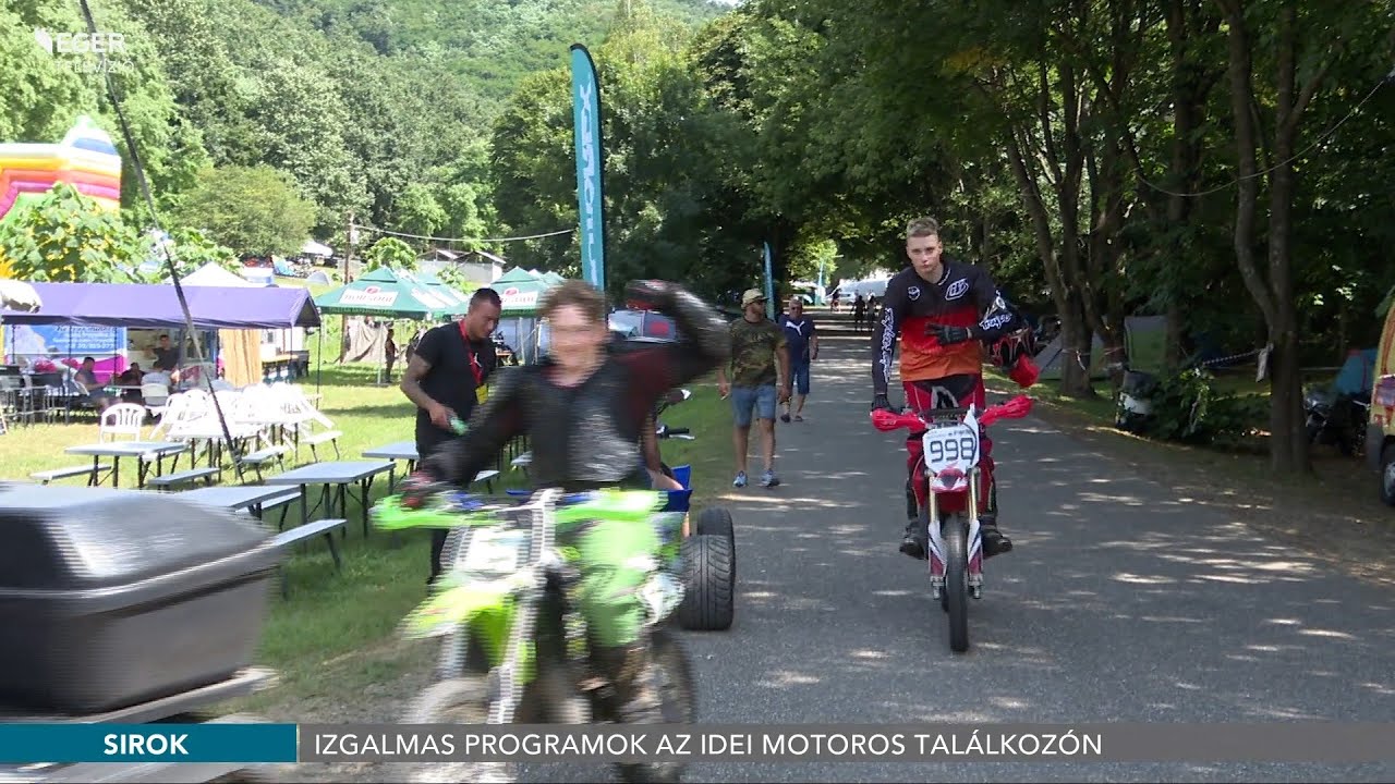 Ismét a motoroké a főszerep a siroki Kútvölgyben - 2024.07.25.