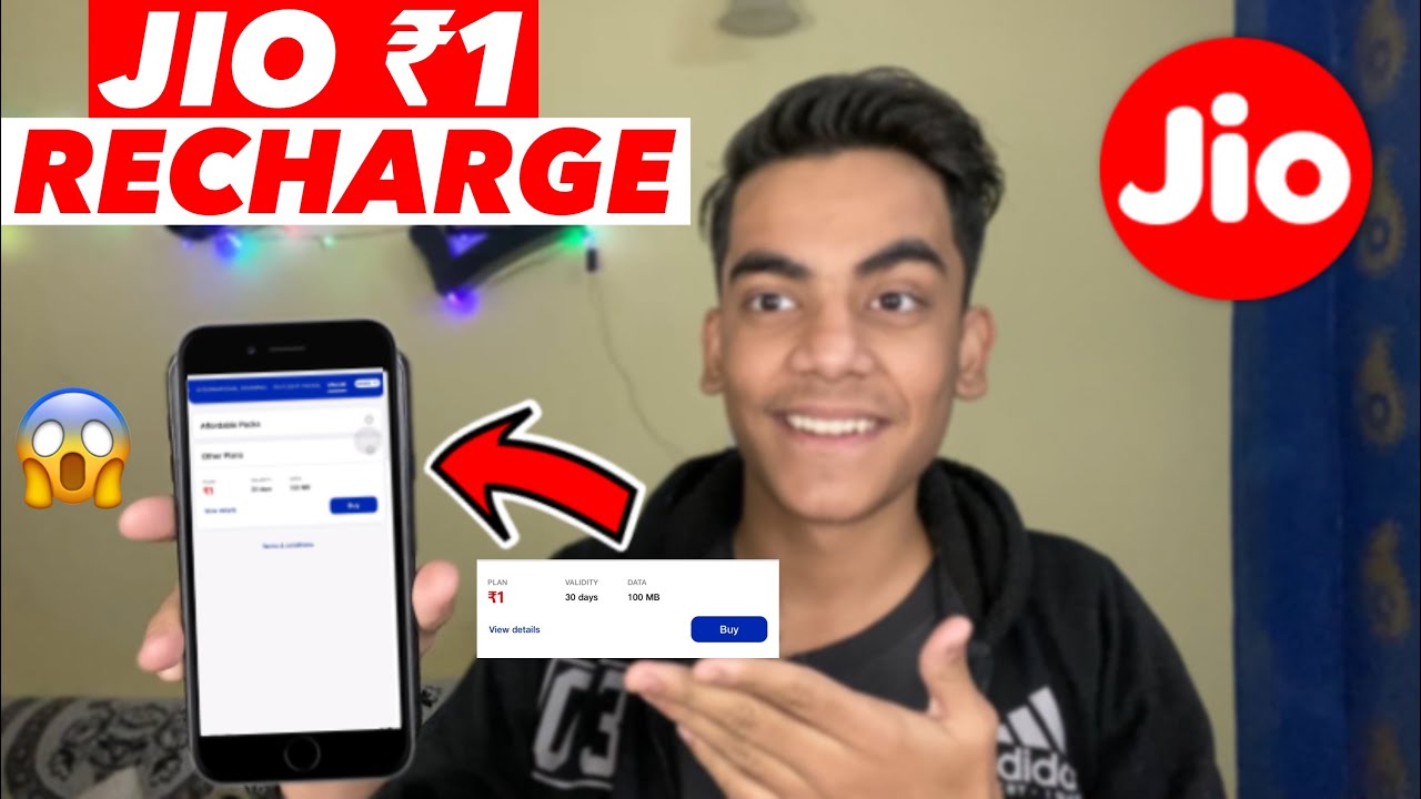Reliance Jio 1 Rupee Recharge Plan for 30 Days | How To Activate Reliance Jio Re 1 Plan | Jio Re 1
