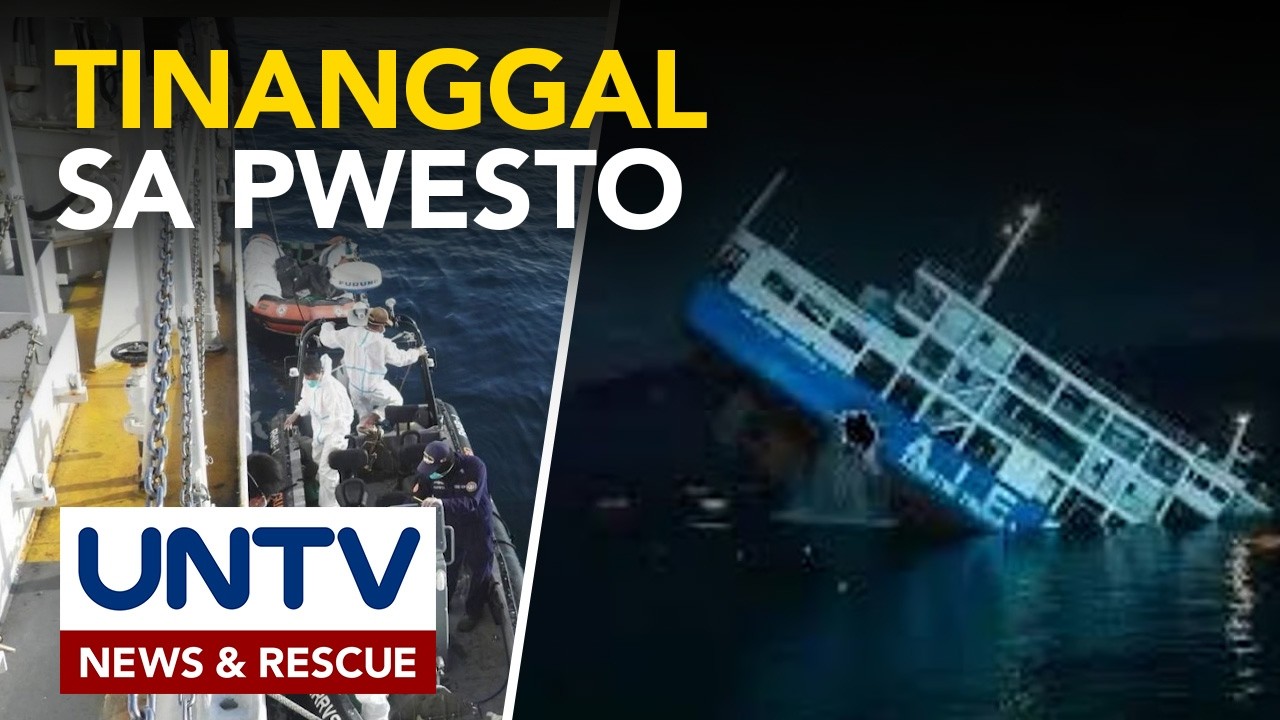 4 PCG personnel, inalis sa pwesto kasunod ng trahedya sa MV Trisha Kirsten