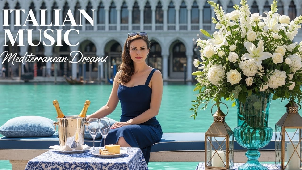 Amalfi Coast Nights 🎶 Romantic Instrumental Music for Calm Evenings | 4K