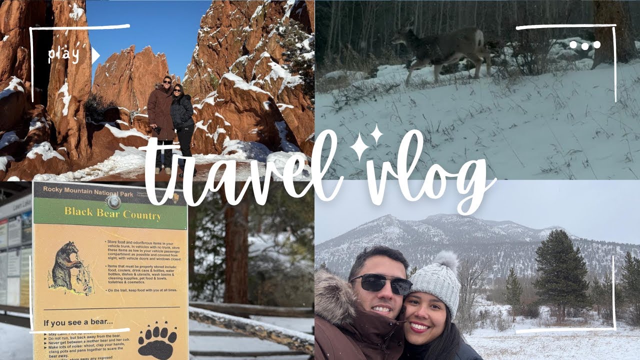 Pikes Peak DEU RUIM + Garden of the Gods + Rocky Mountain National Park + Como Abastecer nos EUA