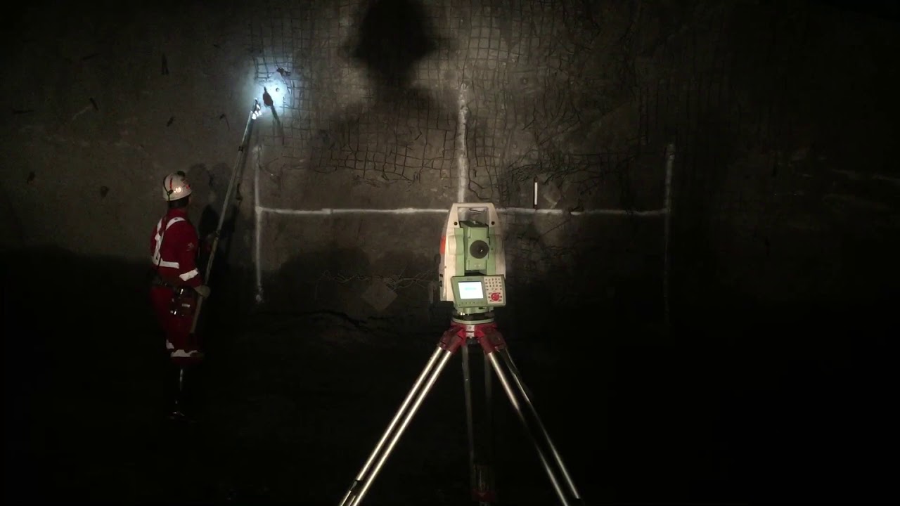 Stake out Tunnel with Leica TS15 and Refset Viva